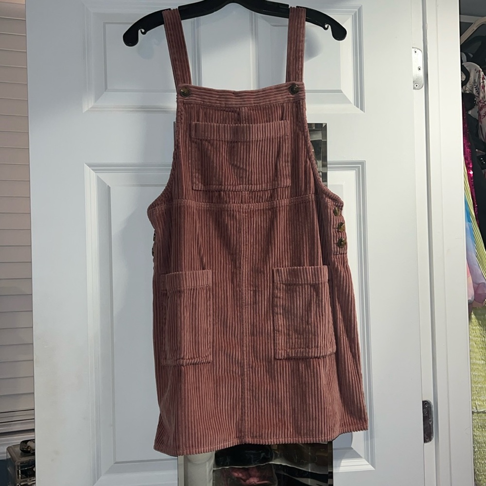 Pink corridor wild fable overall dress size Medium